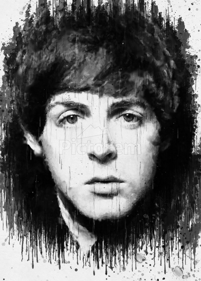 Paul McCartney Painting by Gunawan Rb Wall Art