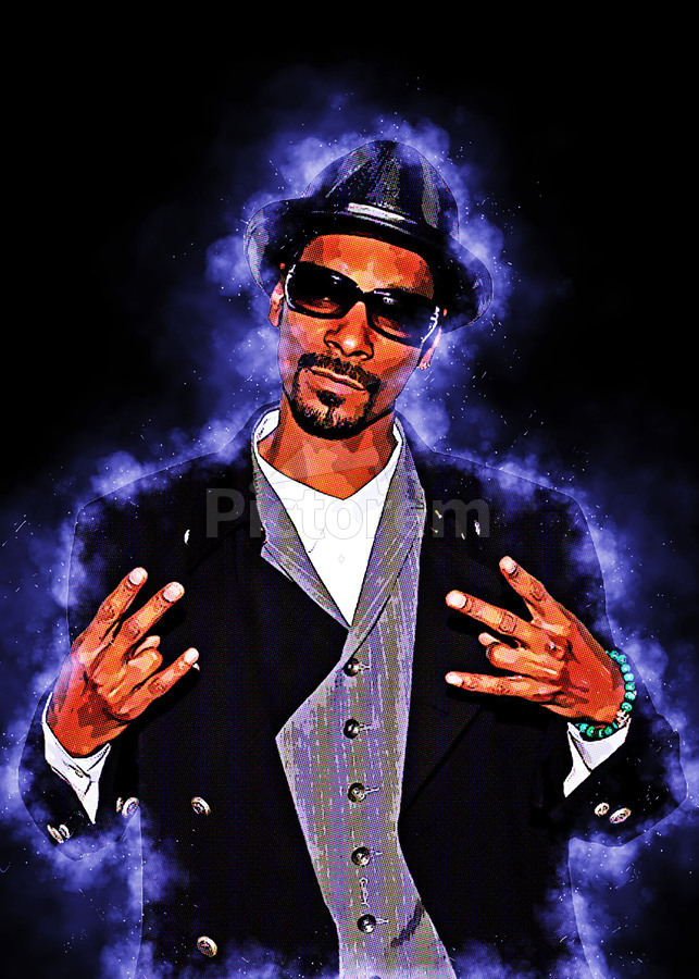 Snoop Dogg by Gunawan Rb Wall Art