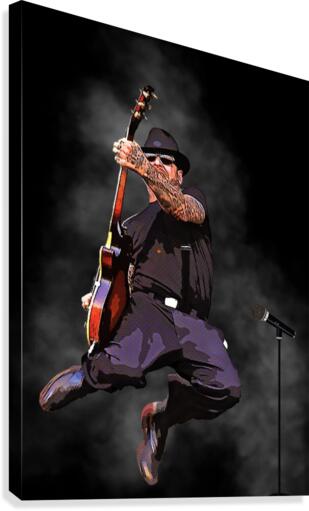 mike ness jump2 by Gunawan Rb Wall Art