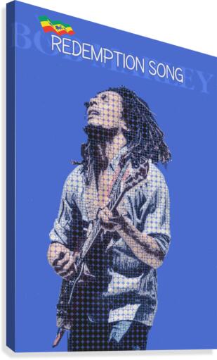 Redemption Song Bob Marley by Gunawan Rb Wall Art