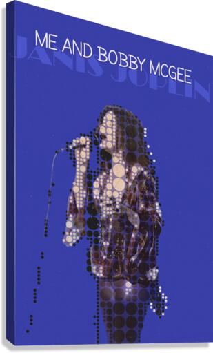 Me And Bobby McGee Janis Joplin by Gunawan Rb Wall Art