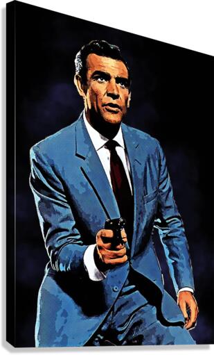 James Bond 007 Sean Connery Dr No by Gunawan Rb Wall Art