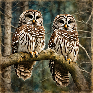 BARRED OWLS