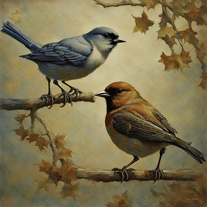 THREE LEGGED BLUEBIRD