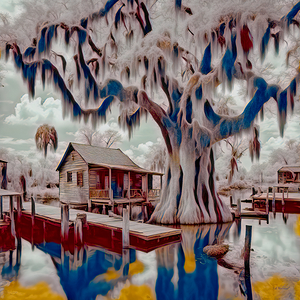 FAT CYPRESS......VELVET ABSTRACT