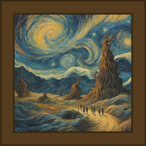 GOGHING DOWN THE ROAD BROWN