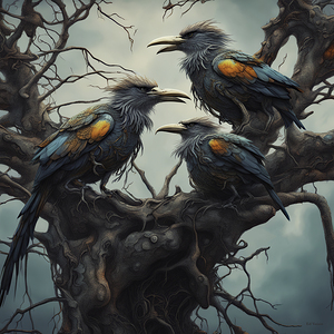 SCHEMING RAVENS