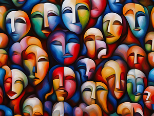 FACES IN A CROWD...II