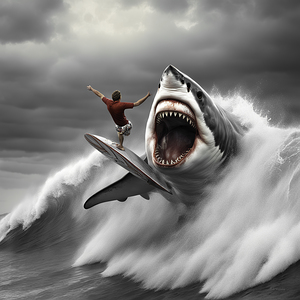 EXTREME FEAR. SELECTIVE COLOR