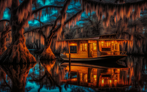 CAJUN CAMPBOAT WIDESCREEN