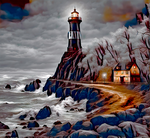 REFLECTIVE WATERS......VELVET ABSTRACT