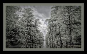 Vanishing Point - Mix  - Matted & Framed