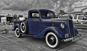 1937 FORD STEPSIDE V 8