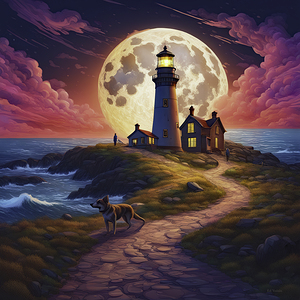 VAN GOGHS LIGHTHOUSE II