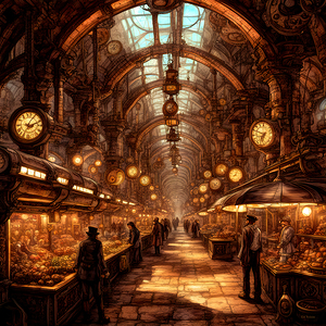 WHOLE FOODS STEAMPUNK STYLE