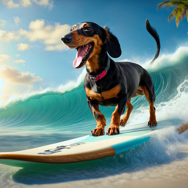 WEENIE ON BOARD by Digicam