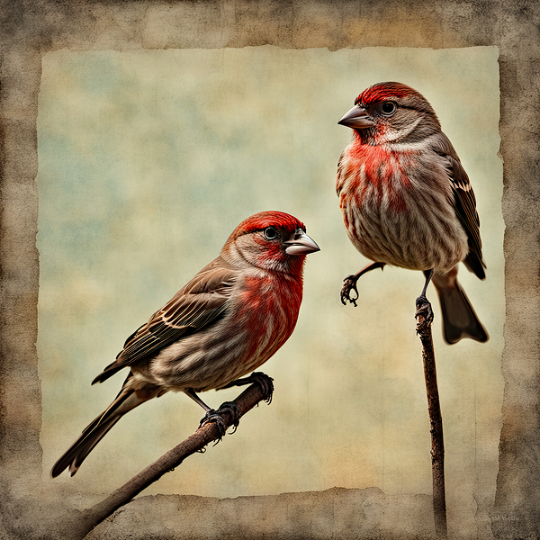 HOUSE FINCH by Digicam