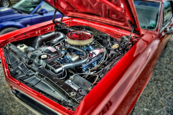 1967 PONTIAC GTO ENGINE by Digicam