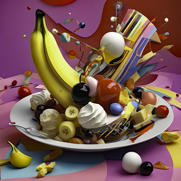 BANANAS GONE WILD 2 Print