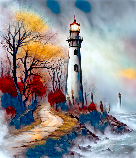 2X THE LIGHT......VELVET ABSTRACT Print