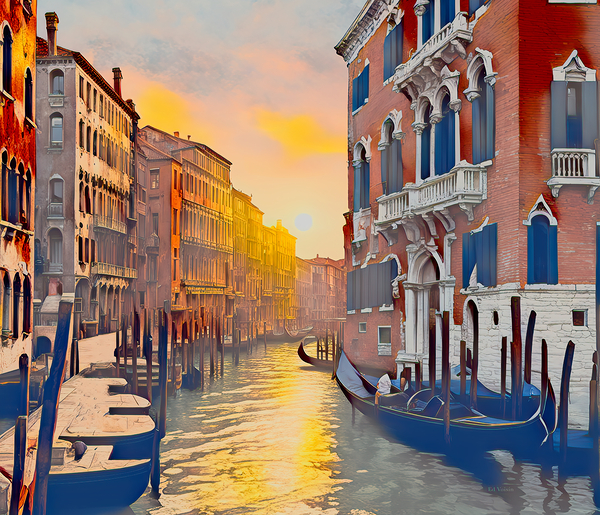 COLORS OF VENICE......VELVET ABSTRACT by Digicam