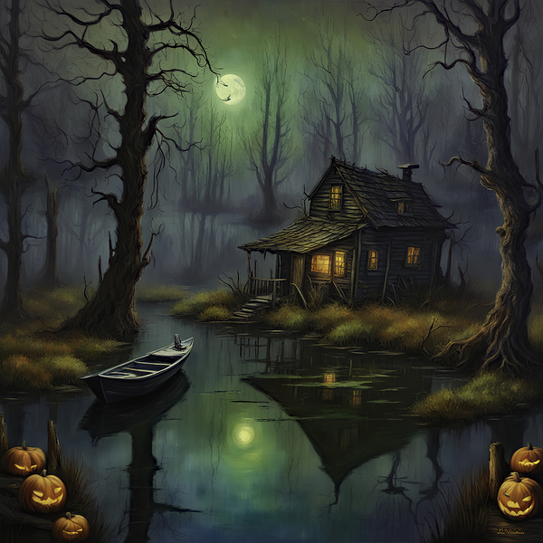 HALLOWEEN ON THE BAYOU by Digicam