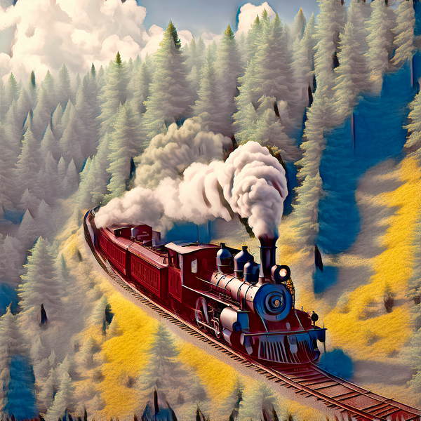 COMIN ROUND THE MOUNTAIN II......VELVET ABSTRACT by Digicam