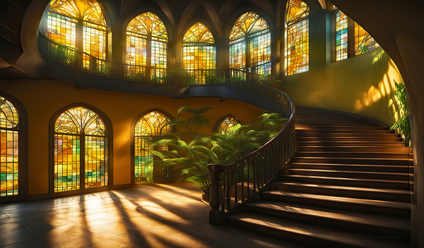 GRAND STAIRWAY 1 by Digicam