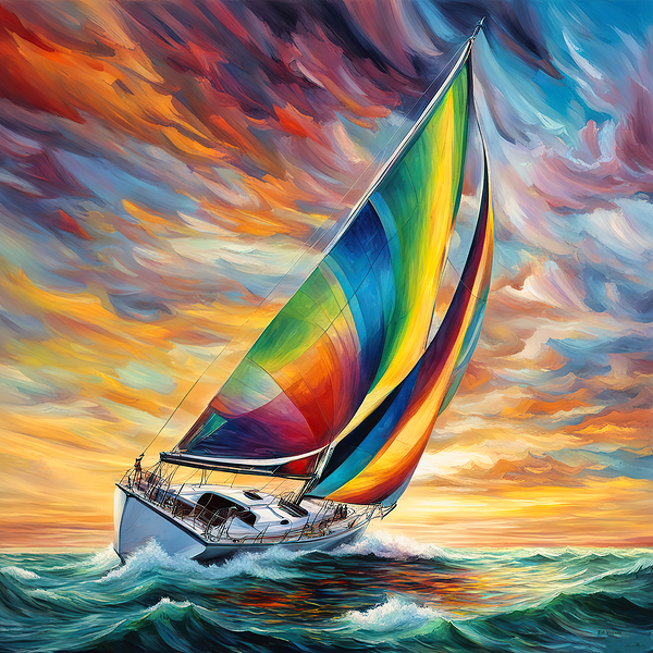 INTO THE TRIANGLE Print