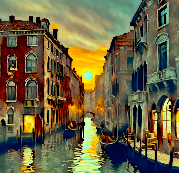 DREAMING OF VENICE......VELVET ABSTRACT by Digicam