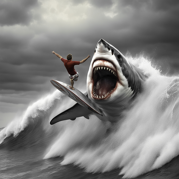 EXTREME FEAR. SELECTIVE COLOR by Digicam