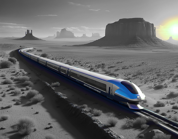 MONUMENT EXPRESS......SELECTIVE COLORING by Digicam