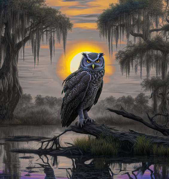 NIGHT OWL.....SELECTIVE COLOR by Digicam