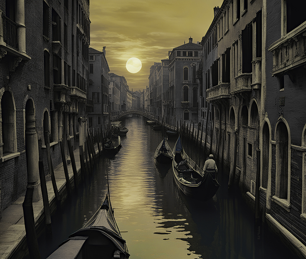 CANALS OF VENICE.....SELECTIVE COLORING by Digicam