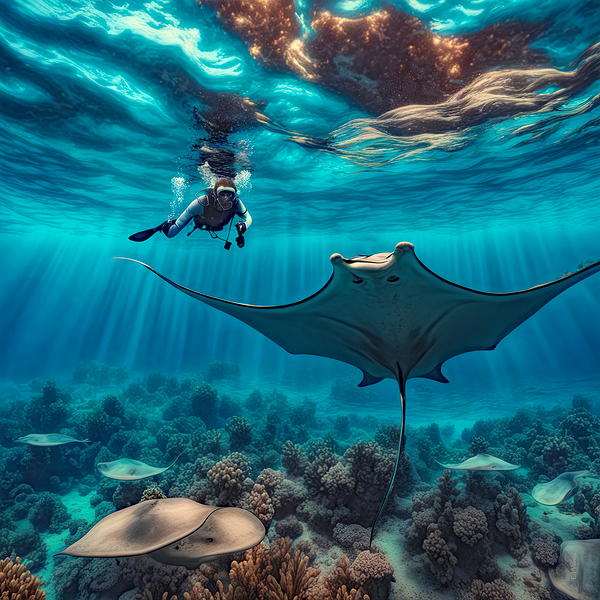 MANTA RAY 2  by Digicam