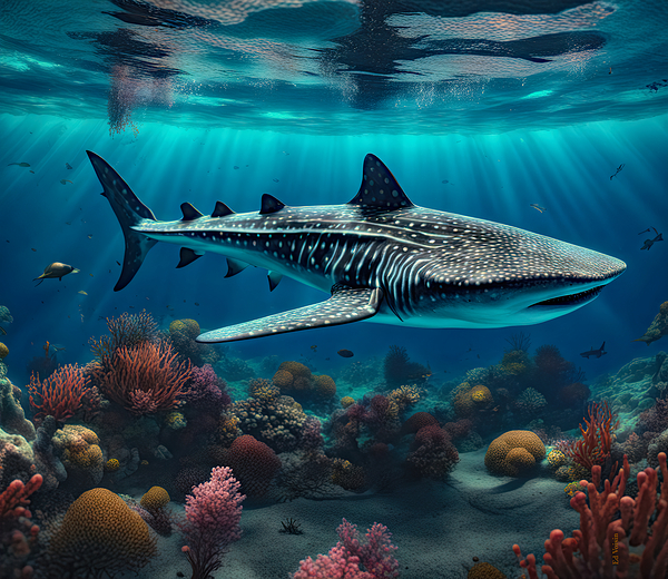 WHALE SHARK 1  by Digicam