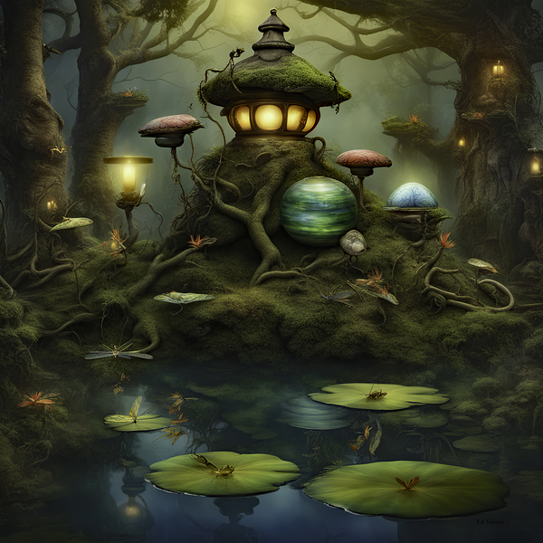ENCHANTED LAND III Print