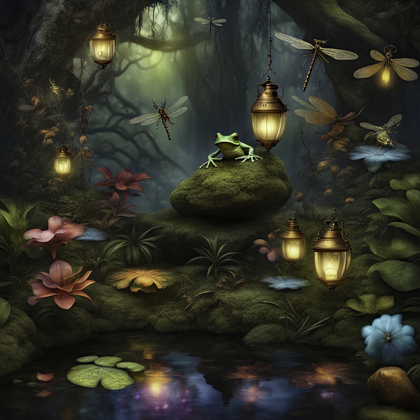 ENCHANTED LAND Print