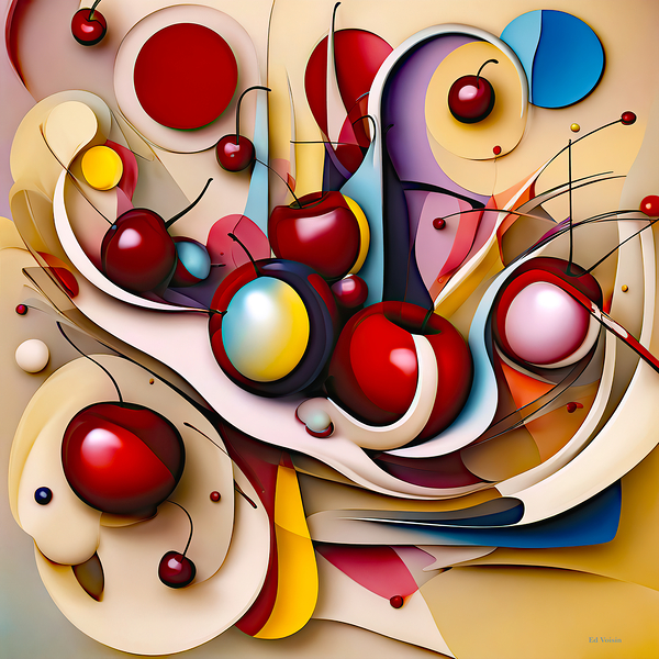 CHERRIES JUBILEE  Imprimer