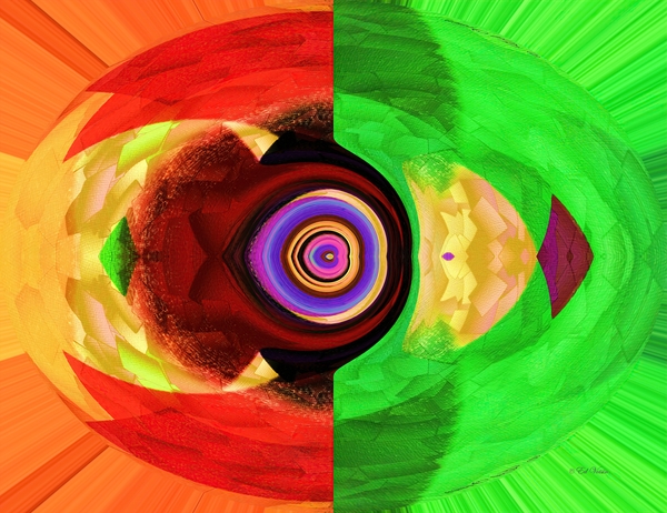 BIG EYED TUNA - ABSTRACT by Digicam