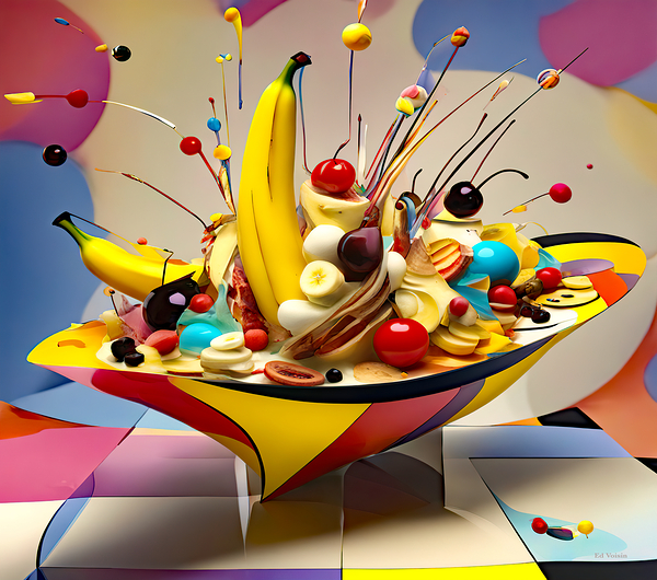 BANANA SPLIT BOAT Imprimer