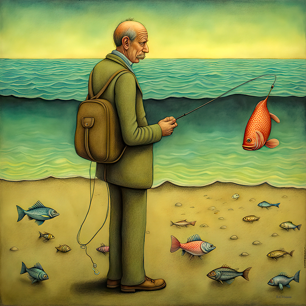 FISH FRY TIME Print