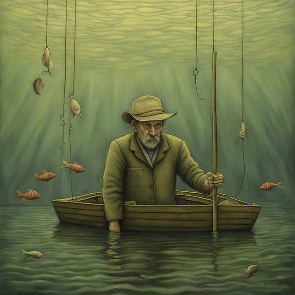 NEED A BIGGER BOAT Print