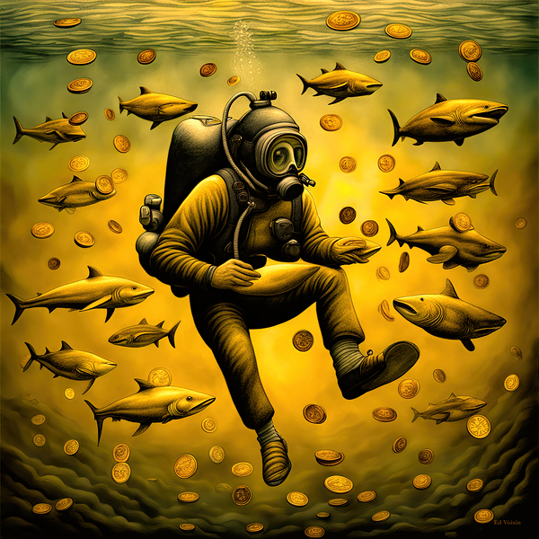 GOLD GUARDIANS Print
