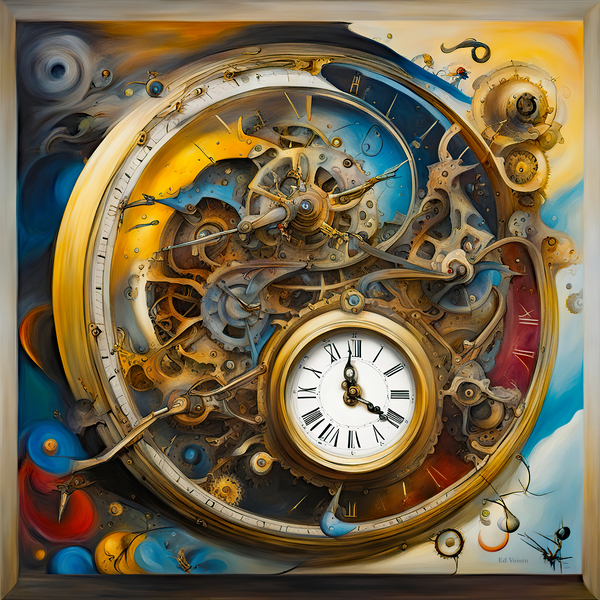 DALI CLOCK  by Digicam