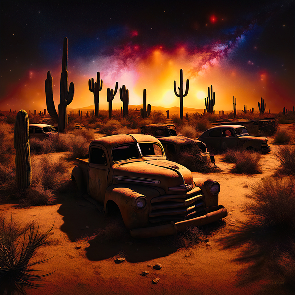 MILKY WAY MOTORS Print