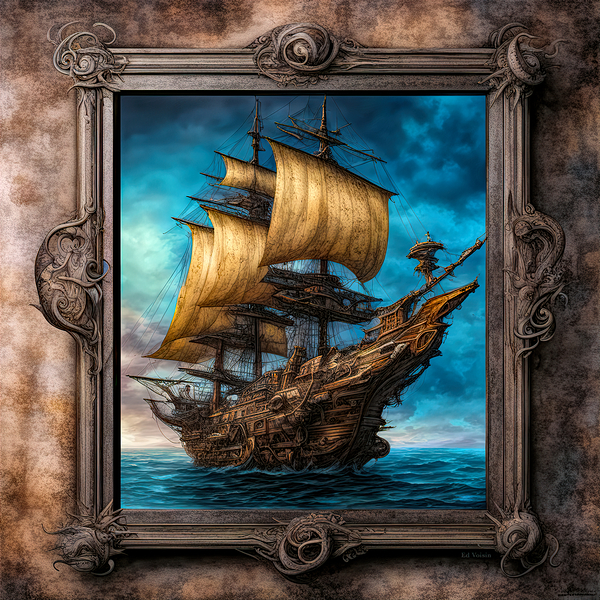 SHIP OF FANTASY 7 Print
