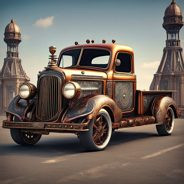 HOOD ORNAMENT by Digicam