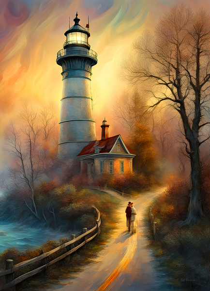 THE STROLL Print