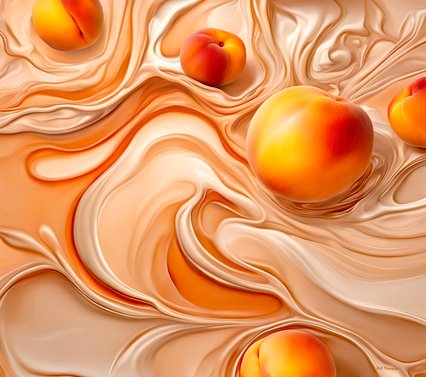 PEACHES & CREAM Print